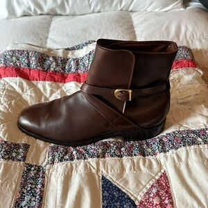 Allen Edmonds Dark Brown Leather Boots
